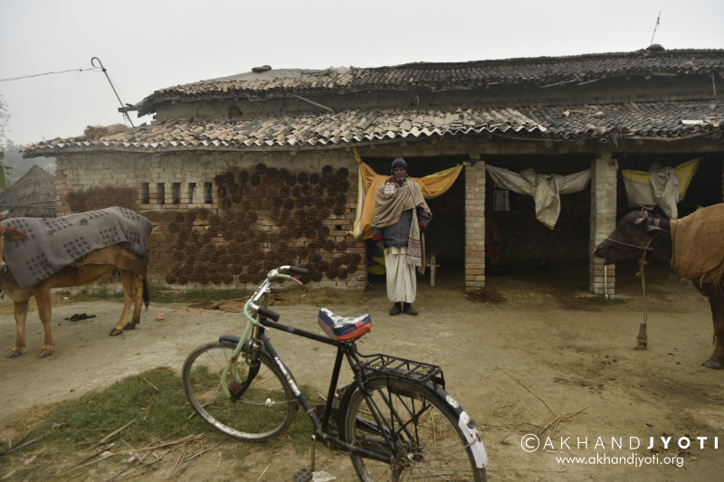 Lakshman with cataracts